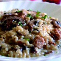 Risotto con funghi porcini
